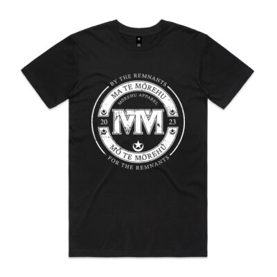 MTM WHITE Logo tee (Front and Back) Thumbnail