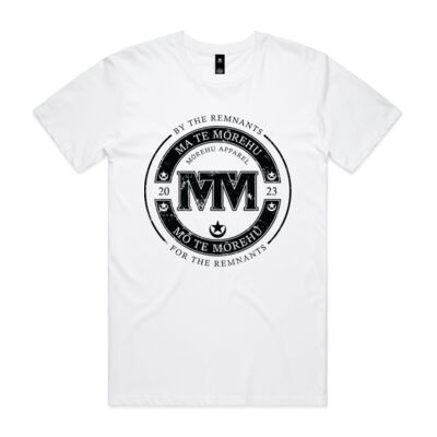 MTM BLACK Logo tee (Front and Back) Thumbnail